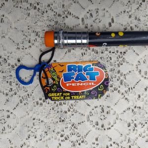 Giant Halloween Pencil Moon Products Rose Art Big Fat Pencil Jack o Lanterns Boo